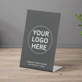 ビジネスカスタムロゴクリーングレープロフェッショナル 台座サイン