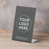 ビジネスカスタムロゴクリーングレープロフェッショナル 台座サイン