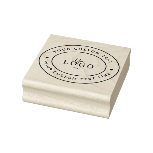 ビジネスカスタムロゴゴム印 ラバースタンプ (スタンプ)