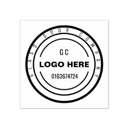 ビジネスカスタムロゴスタンプ ラバースタンプ