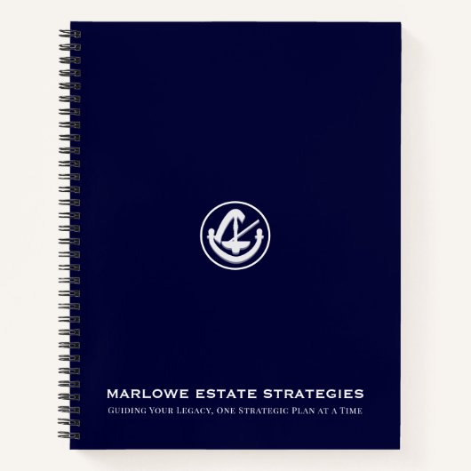 ビジネスカスタムロゴスパイラルノートブック ノートブック (正面)