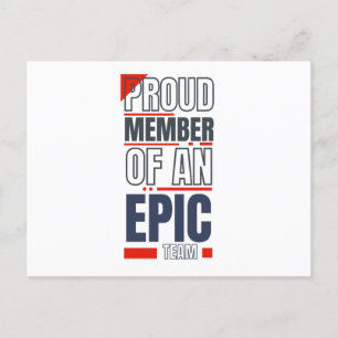 ビジネスカスタムロゴチームワークやる気を起こさせる ポストカード