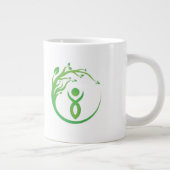 ビジネスカスタムロゴブランドのコーヒーマグ ジャンボコーヒーマグカップ (右)