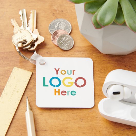 ビジネスカスタムロゴブランドのプロモーションマーケティング キーホルダー (デスク)