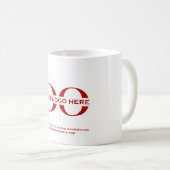 ビジネスカスタムロゴブランドのプロモーション コーヒーマグカップ (正面右)