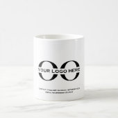 ビジネスカスタムロゴブランドのミニマリストのプロモーション コーヒーマグカップ (中央)