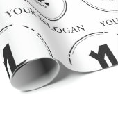 ビジネスカスタムロゴプロフェッショナル ラッピングペーパー (ロールコーナー)