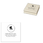 ビジネスカスタムロゴプロフェッショナル ラバースタンプ (押印)