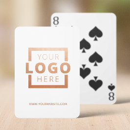 ビジネスカスタムロゴプロモーションブランドバラ金ゴールド トランプ