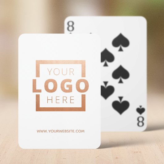 ビジネスカスタムロゴプロモーションブランドバラ金ゴールド トランプ