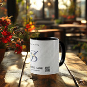 ビジネスカスタムロゴマグ – パーソナライズされたブランディング ツートーンマグカップ