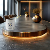 ビジネスカスタムロゴマグ – パーソナライズされたブランディング ツートーンマグカップ