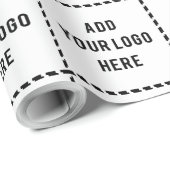 ビジネスカスタムロゴラッピング紙 ラッピングペーパー (ロールコーナー)