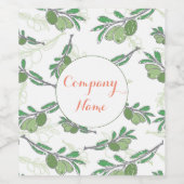 🍷ビジネスカスタムロゴワインラベル – プロフェッショナル ワインラベル (シングルラベル)