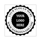 ビジネスカスタムロゴ付きゴム印 ラバースタンプ (インプリント)