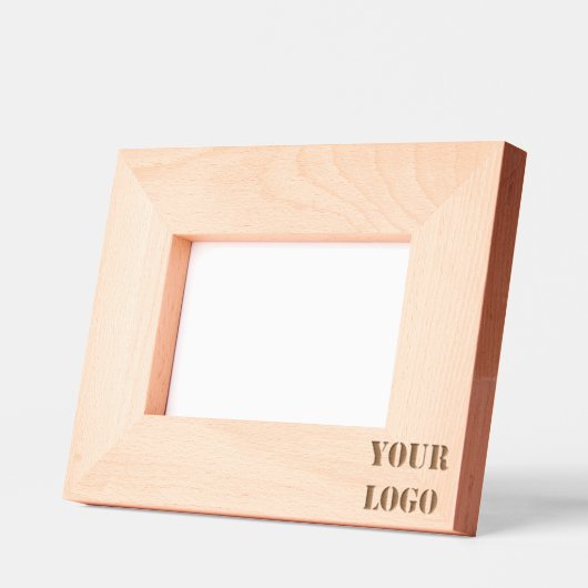 ビジネスカスタムロゴ会社のエッチングフレームの レーザー彫刻フレーム (左)