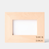 ビジネスカスタムロゴ会社のエッチングフレームの レーザー彫刻フレーム (正面)