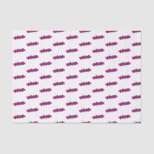 ビジネスカスタムロゴ会社のパッケ企業のージ 薄葉紙 (正面)