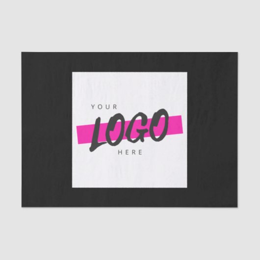 ビジネスカスタムロゴ会社のパッケ企業のージ 薄葉紙 (正面)