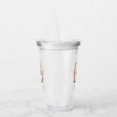 ビジネスカスタムロゴ会社のプロモーション アクリルタンブラー (左)