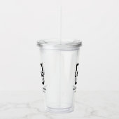 ビジネスカスタムロゴ会社のプロモーション アクリルタンブラー (右)