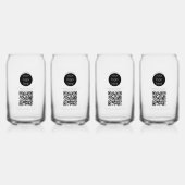 ビジネスカスタムロゴ会社のプロモーション ガラス缶 (正面)