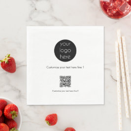 ビジネスカスタムロゴ会社のプロモーション スタンダードランチョンナプキン