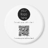 ビジネスカスタムロゴ会社のプロモーション マグネット (正面)