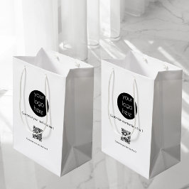 ビジネスカスタムロゴ会社のプロモーション ミディアムペーパーバッグ