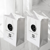 ビジネスカスタムロゴ会社のプロモーション ミディアムペーパーバッグ