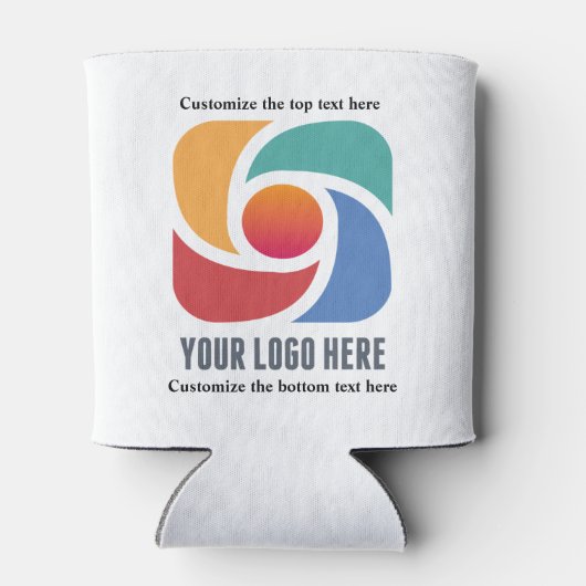 ビジネスカスタムロゴ会社マーケティングの追加 缶クーラー (裏面)