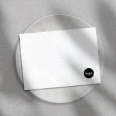 ビジネスカスタムロゴ会社 ノートカード