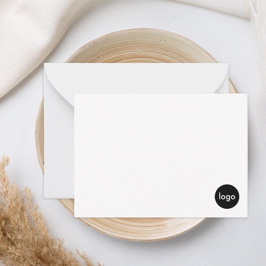 ビジネスカスタムロゴ会社 ノートカード