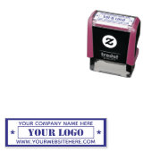 ビジネスカスタムロゴ名スタンププロフェッショナル セルフインキングスタンプ (インサイチュ)