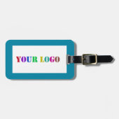 ビジネスカスタムロゴ名文字情報ラゲージタグ ラゲッジタグ (正面横)