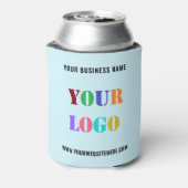 ビジネスカスタムロゴ名Webサイトクーラーボックス 缶クーラー (缶裏面)