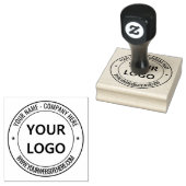 ビジネスカスタムロゴ名Webサイパーソナライズされたト ラバースタンプ (押印)