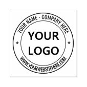 ビジネスカスタムロゴ名Webサイパーソナライズされたト ラバースタンプ (インプリント)