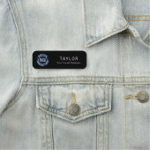 ビジネスカスタムロゴ従業員の年次会議 名札 (インサイチュ)