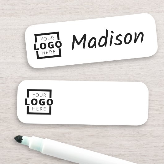 ビジネスカスタムロゴ従業員スタッフのドライイレース 名札