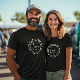 ビジネスカスタムロゴ従業員スタッフブランド Tシャツ