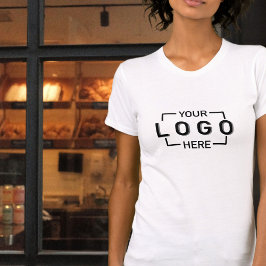 ビジネスカスタムロゴ従業員 Tシャツ