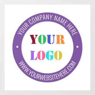 ビジネスカスタムロゴ文字のプロモーションウィンドウの固定 ウィンドウサイン