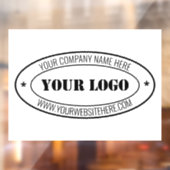 ビジネスカスタムロゴ文字のプロモーションウィンドウの固定 ウィンドウサイン (シート2)