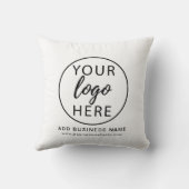 ビジネスカスタムロゴ装飾用クッション クッション (裏面)