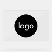 ビジネスカスタムロゴ アクリルサイン (正面)