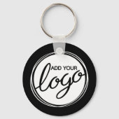 ビジネスカスタムロゴ キーホルダー (正面)