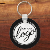 ビジネスカスタムロゴ キーホルダー (正面)