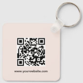 ビジネスカスタムロゴ キーホルダー (裏面)