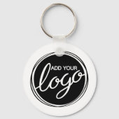 ビジネスカスタムロゴ キーホルダー (正面)